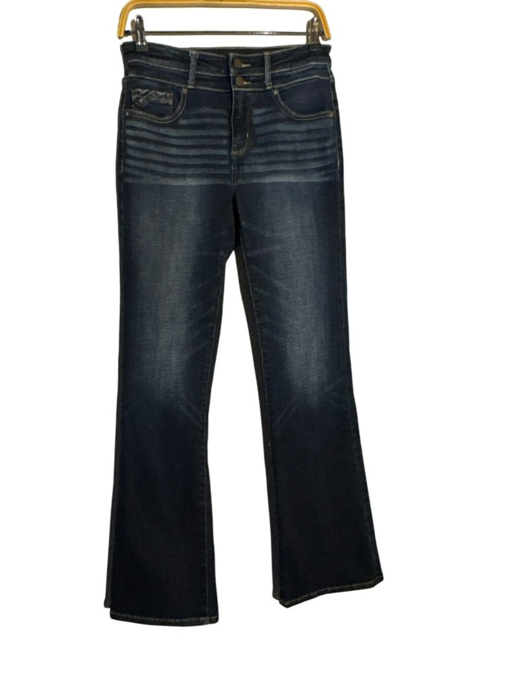 Buckle Black Bootcut Dark Wash Jeans Size 26x34